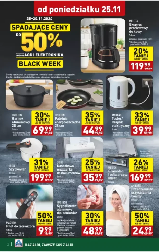 Gramofon na Black Week w Aldi! Fani winyli i kaset oszaleją na jego punkcie!