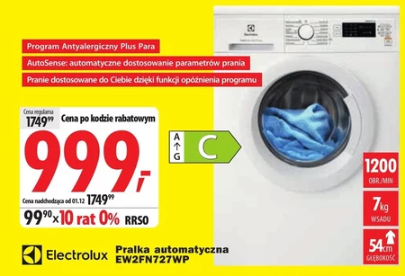 Пральна машина Electrolux