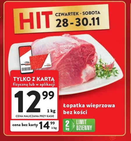 Łopatka bez kości Hit