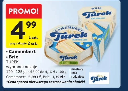 Turek Brie naturalny 125 g