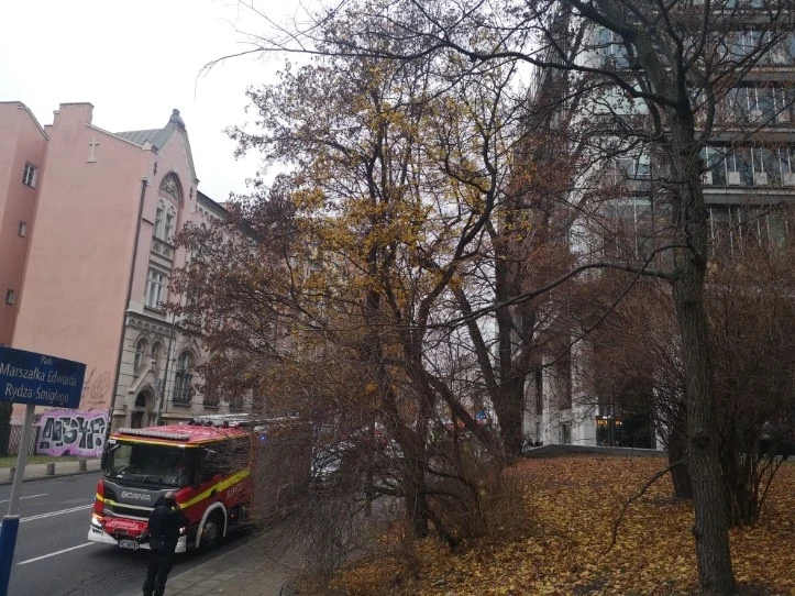 Ewakuowano budynek GPW w Warszawie