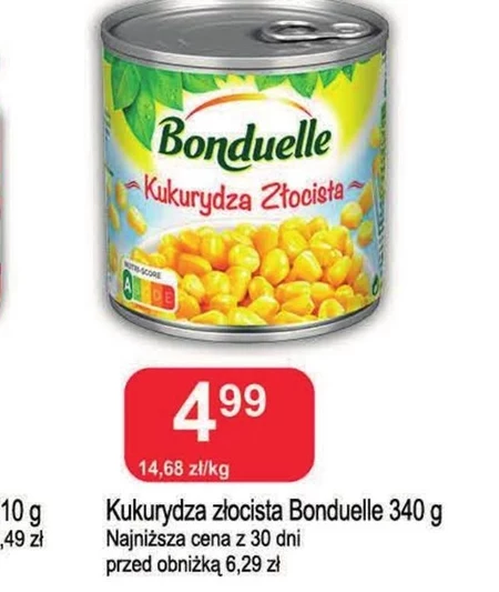 Bonduelle Kukurydza złocista 340 g