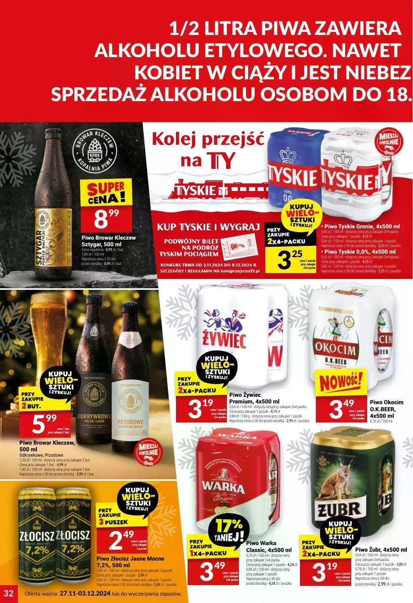 Gazetka: Świąteczne mega oferty! - Twój Market - strona 32