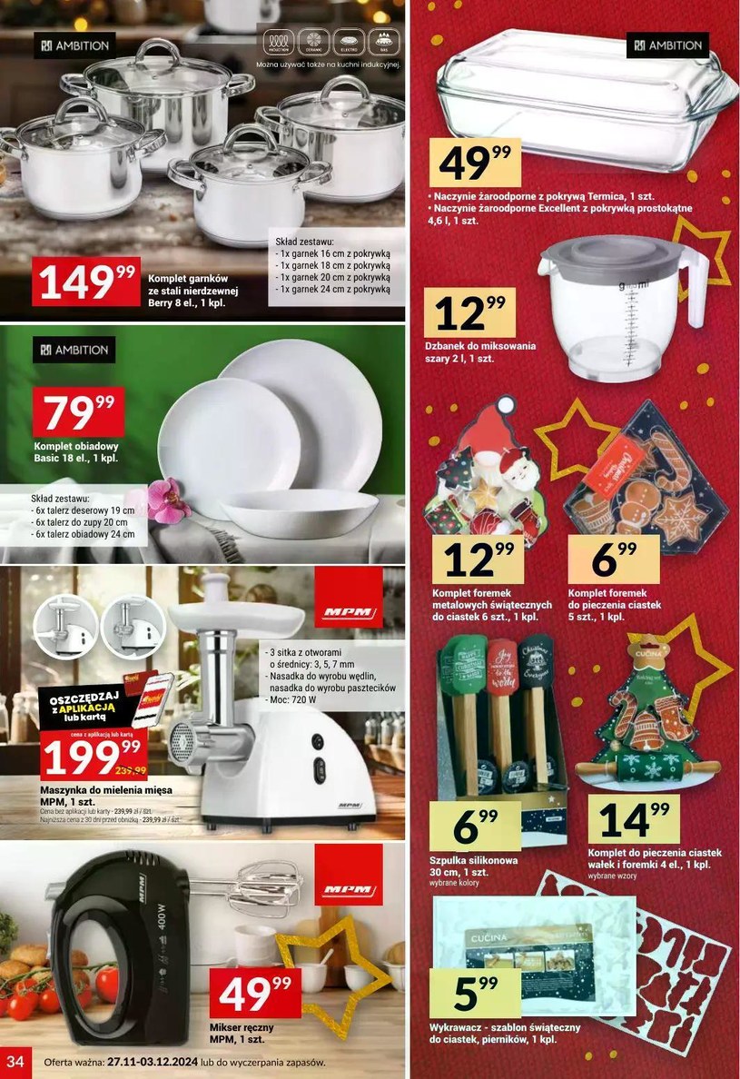 Gazetka: Świąteczne mega oferty! - Twój Market - strona 34