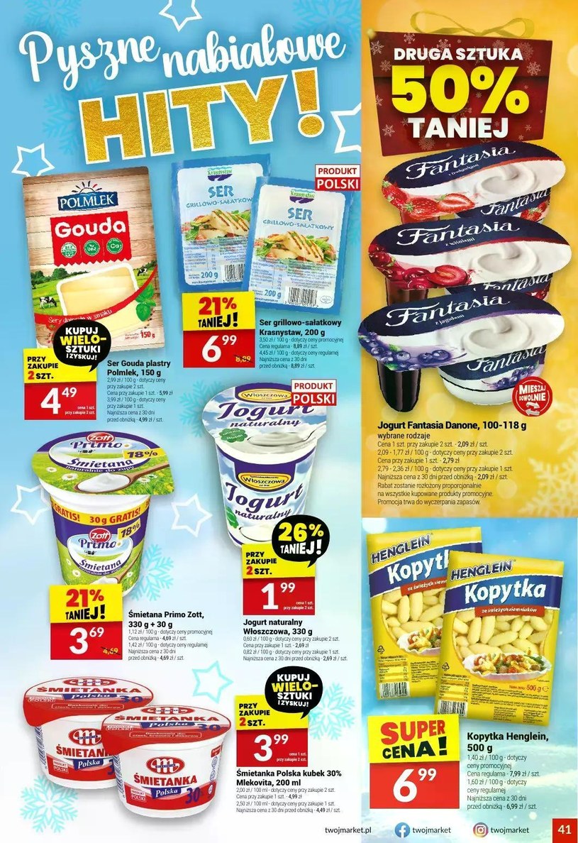 Gazetka: Świąteczne mega oferty! - Twój Market - strona 41