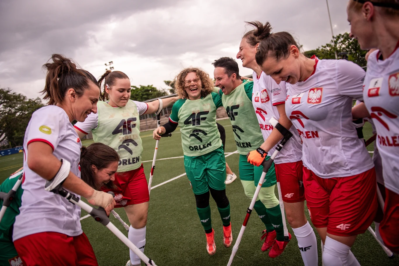 Reprezentantki Polski podczas mistrzostw świata w amp futbolu