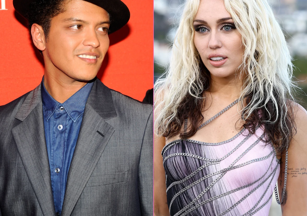 Bruno Mars, Miley Cyrus Bruno Mars, Miley Cyrus