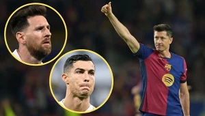 Miażdżąca statystyka Lewandowskiego. Ronaldo i Messi daleko w tyle