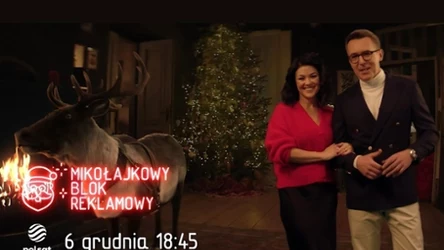 Gwiazdy "halo tu polsat" w spotach promocyjnych Mikołajkowego Bloku Reklamowego 2024