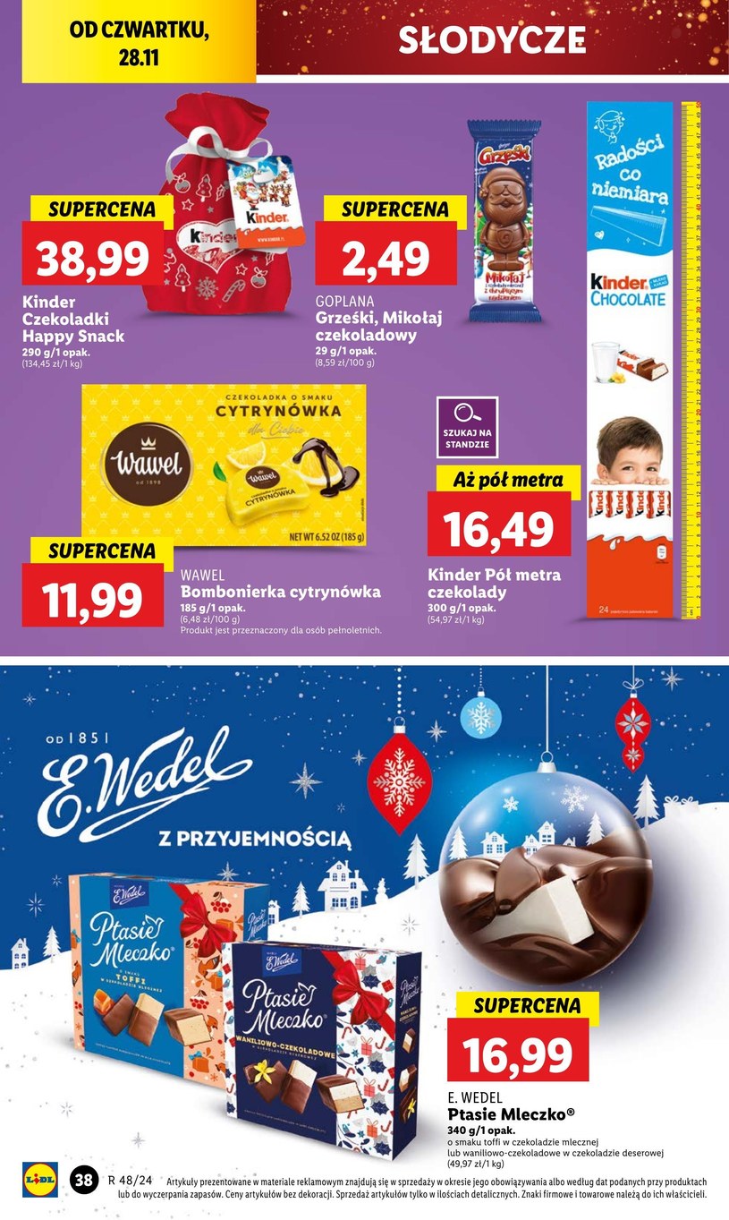 Gazetka: Black Week pełen oszczędności - Lidl" - strona 38