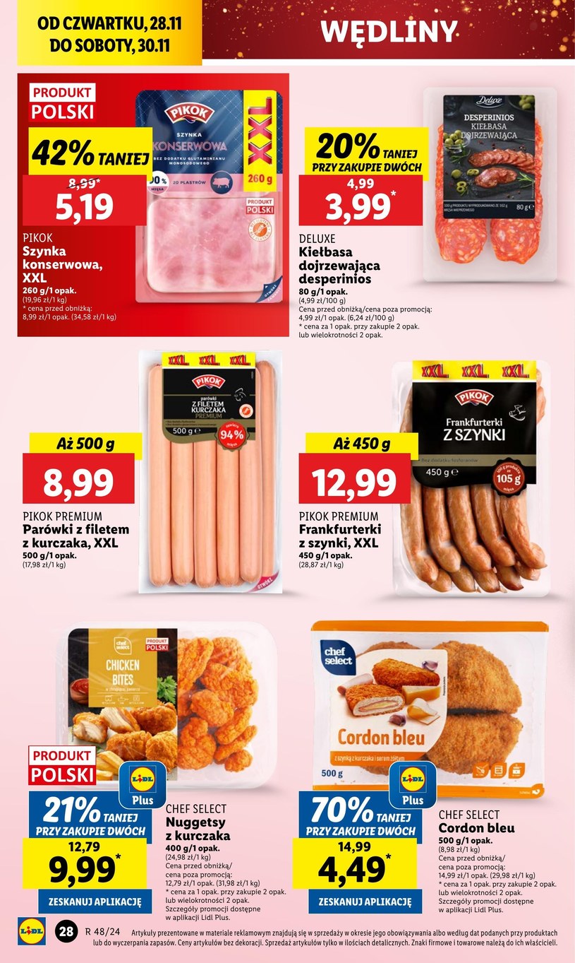 Gazetka: Black Week pełen oszczędności - Lidl" - strona 28