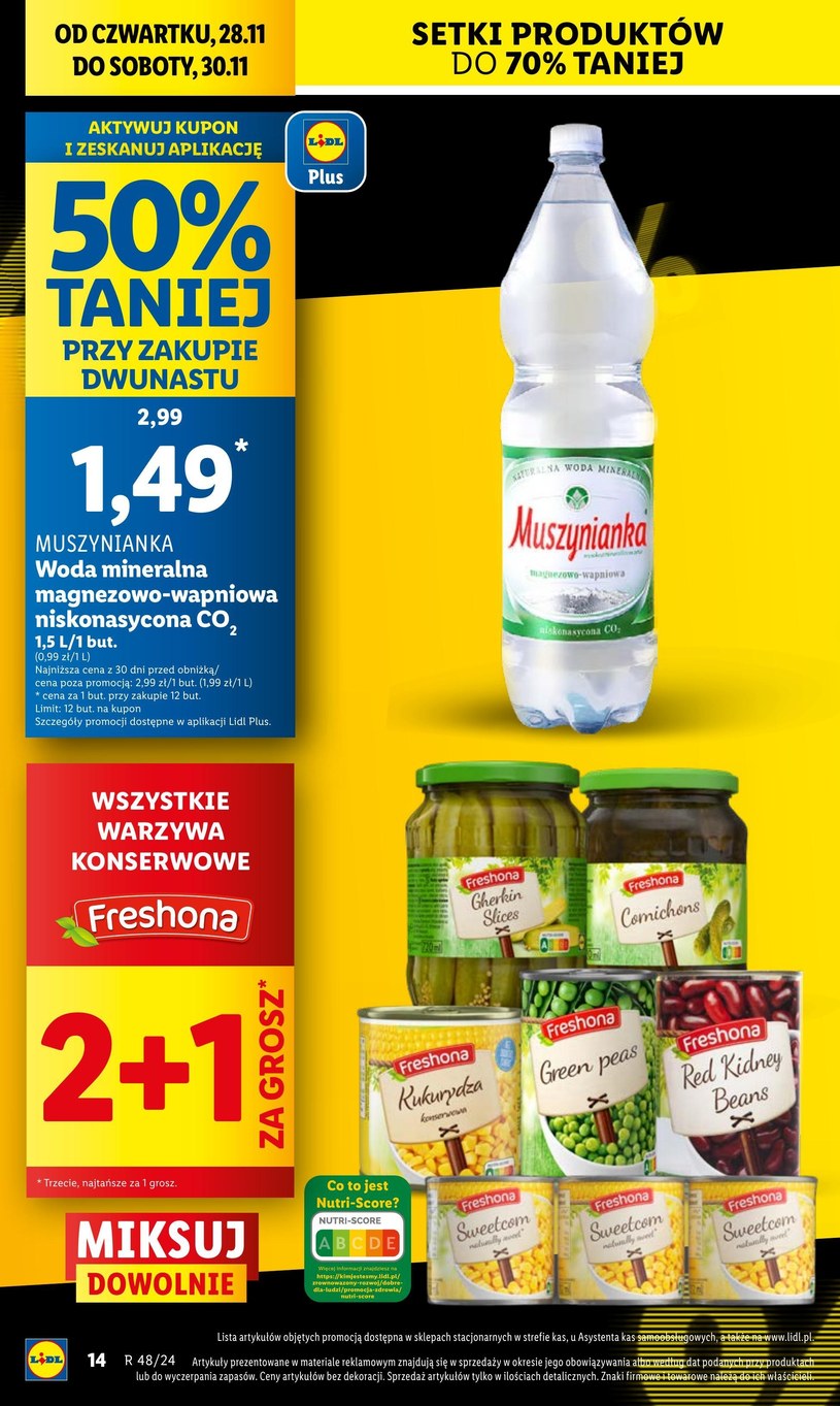 Gazetka: Black Week pełen oszczędności - Lidl" - strona 14