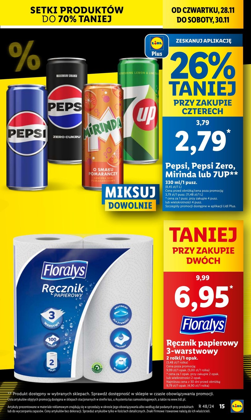 Gazetka: Black Week pełen oszczędności - Lidl" - strona 15