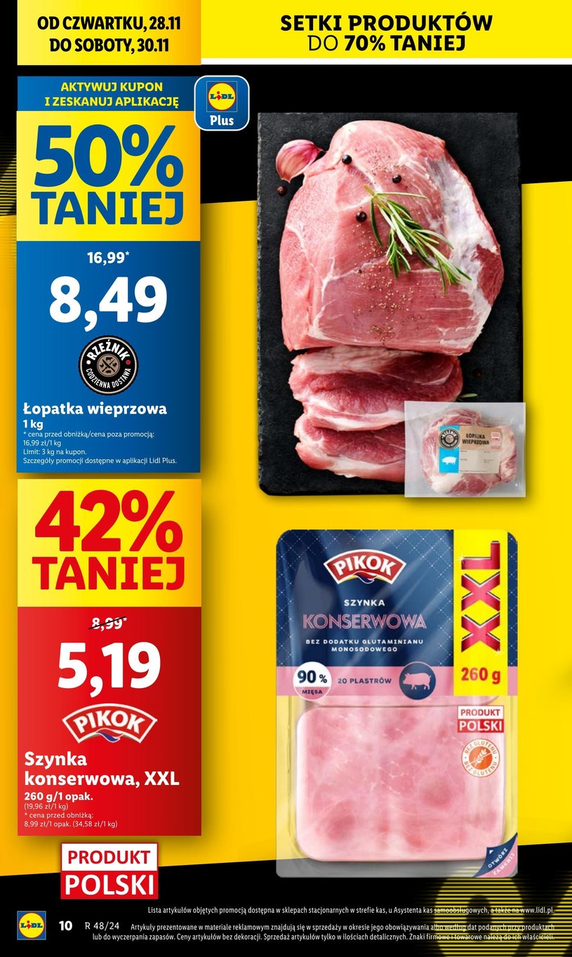 Gazetka: Black Week pełen oszczędności - Lidl" - strona 10