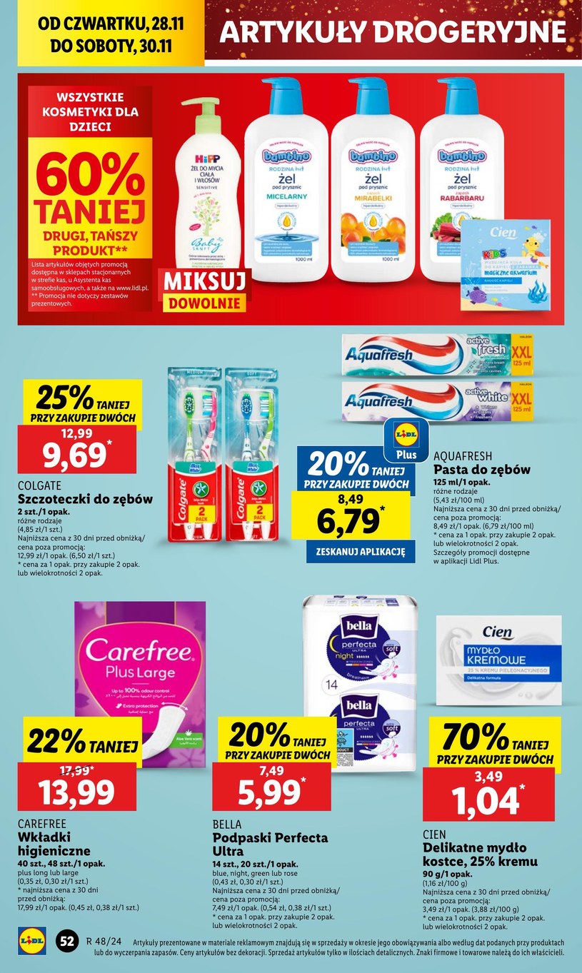 Gazetka: Black Week pełen oszczędności - Lidl" - strona 54