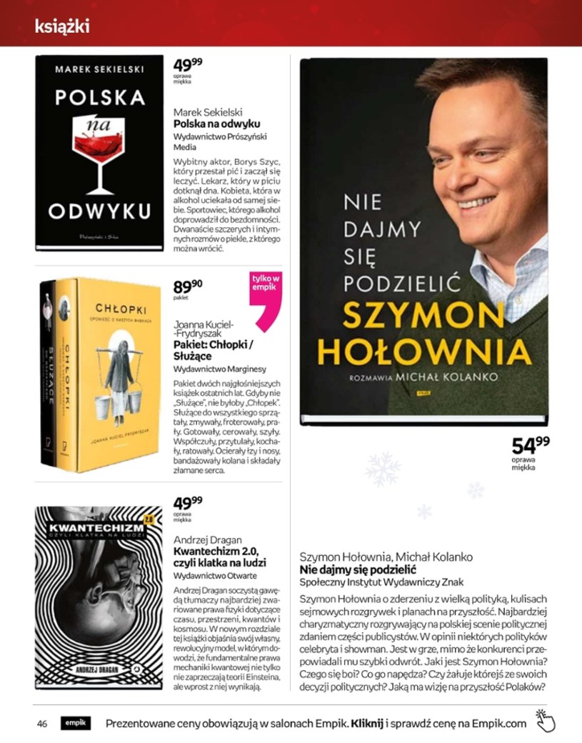 Gazetka: Tom Kultury w Empiku  - strona 46