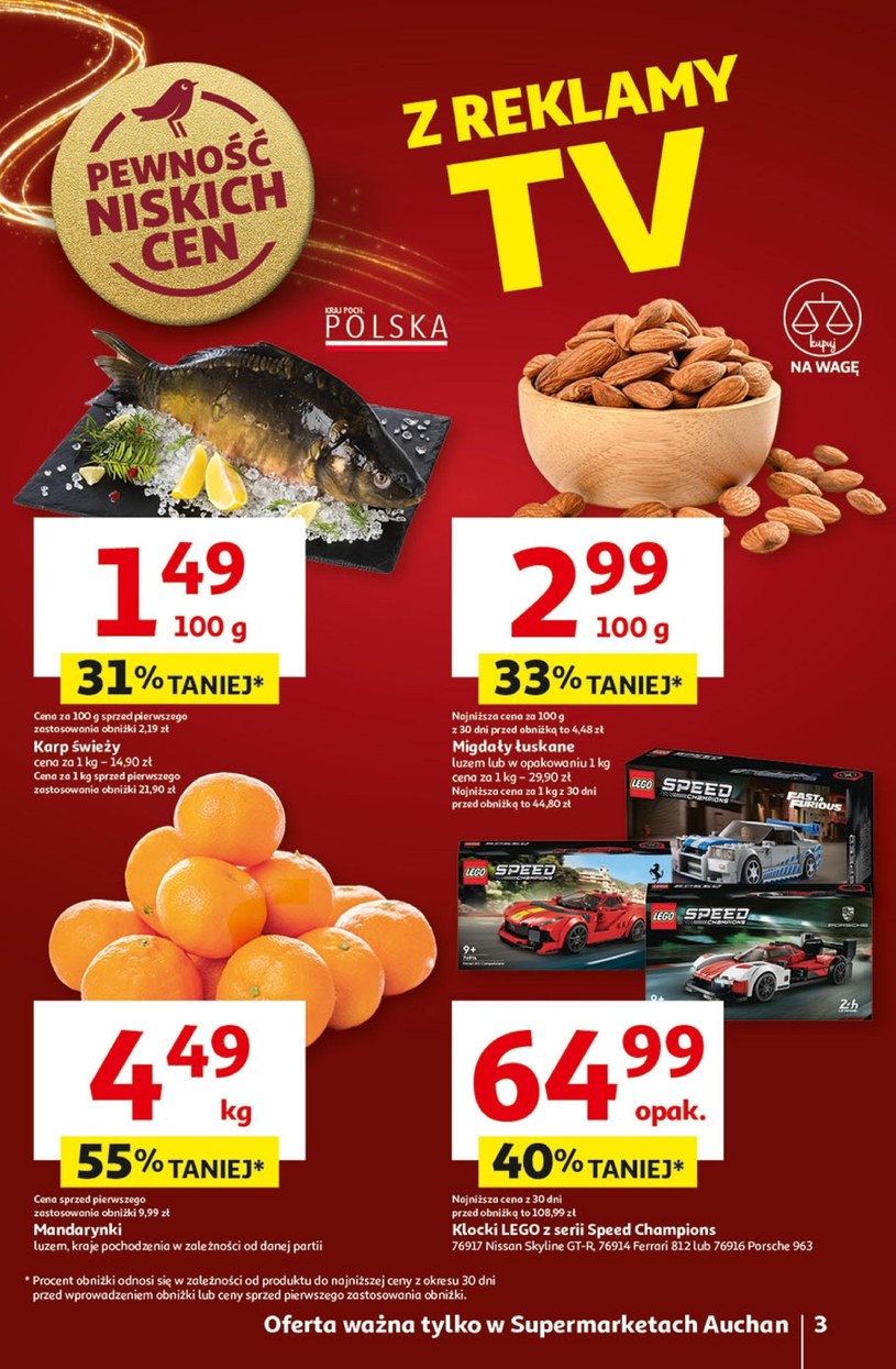 Gazetka: Świąteczne przyjemności w super cenach - Auchan - strona 3