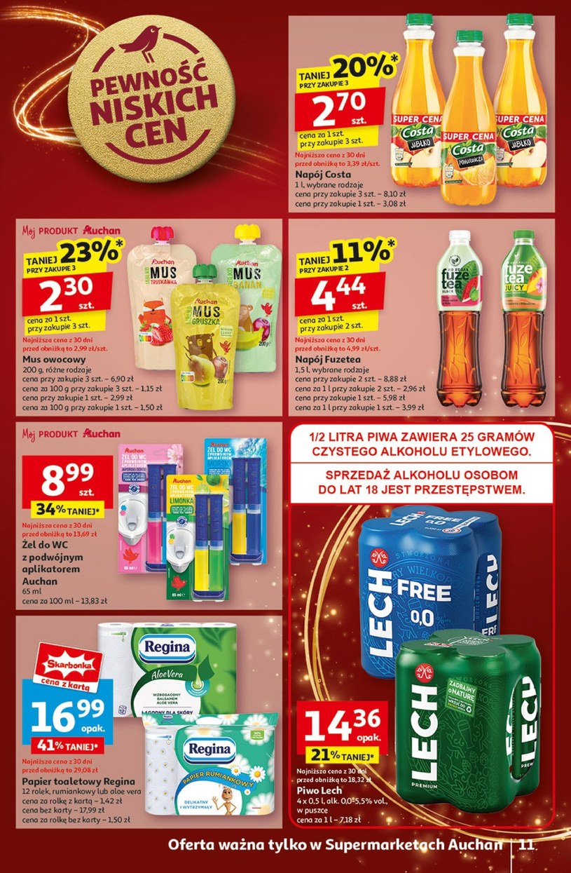 Gazetka: Świąteczne przyjemności w super cenach - Auchan - strona 13