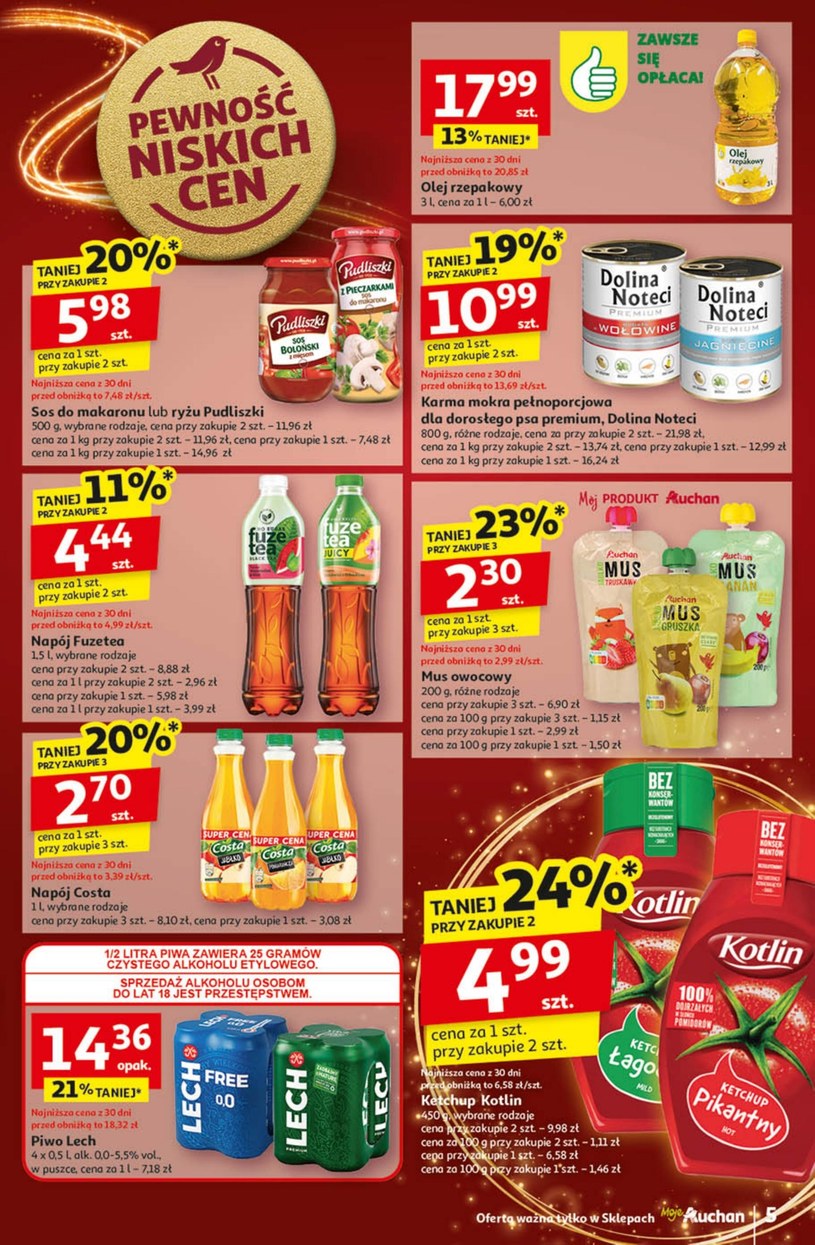 Gazetka: Zaczarowane Święta! - Moje Auchan - strona 5