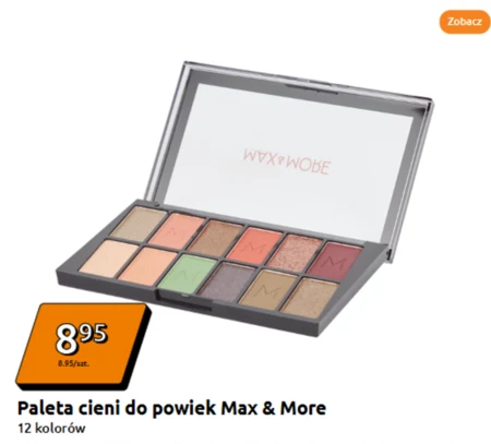 Paleta cieni do powiek Max&More