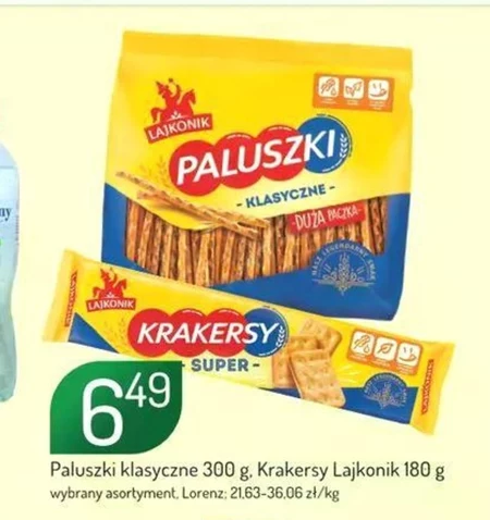 Lajkonik Paluszki klasyczne 300 g