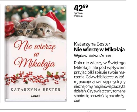 Nie wierzę w Mikołaja Katarzyna Bester