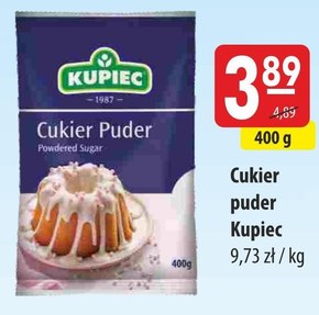 Kupiec Cukier puder 400 g niska cena