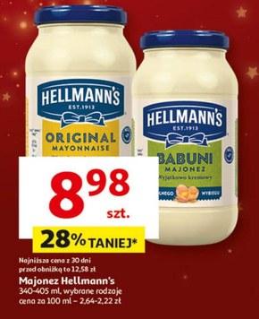 Hellmann's Original Majonez 405 ml niska cena