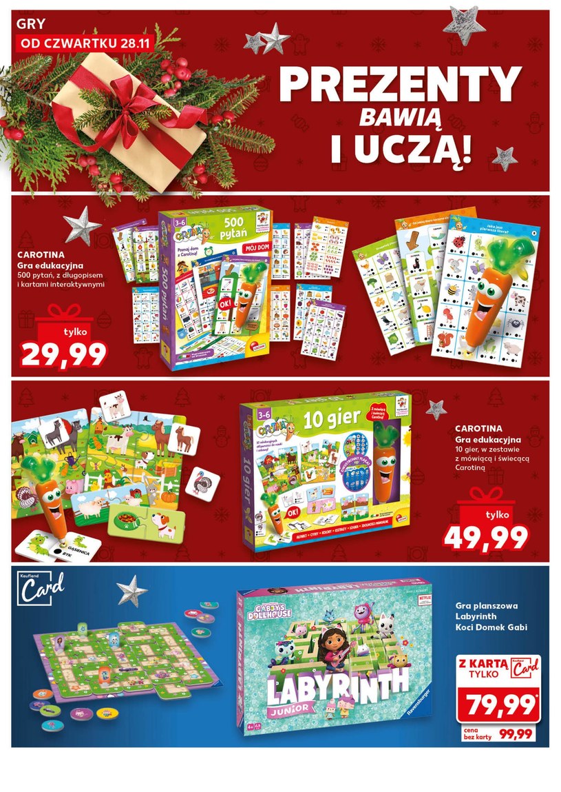 Gazetka: Mikołajki piękne jak z bajki! - Kaufland - strona 24