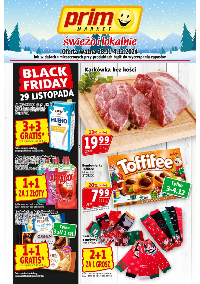 Gazetka: Black friday ze smakiem - Prim Market - strona 1