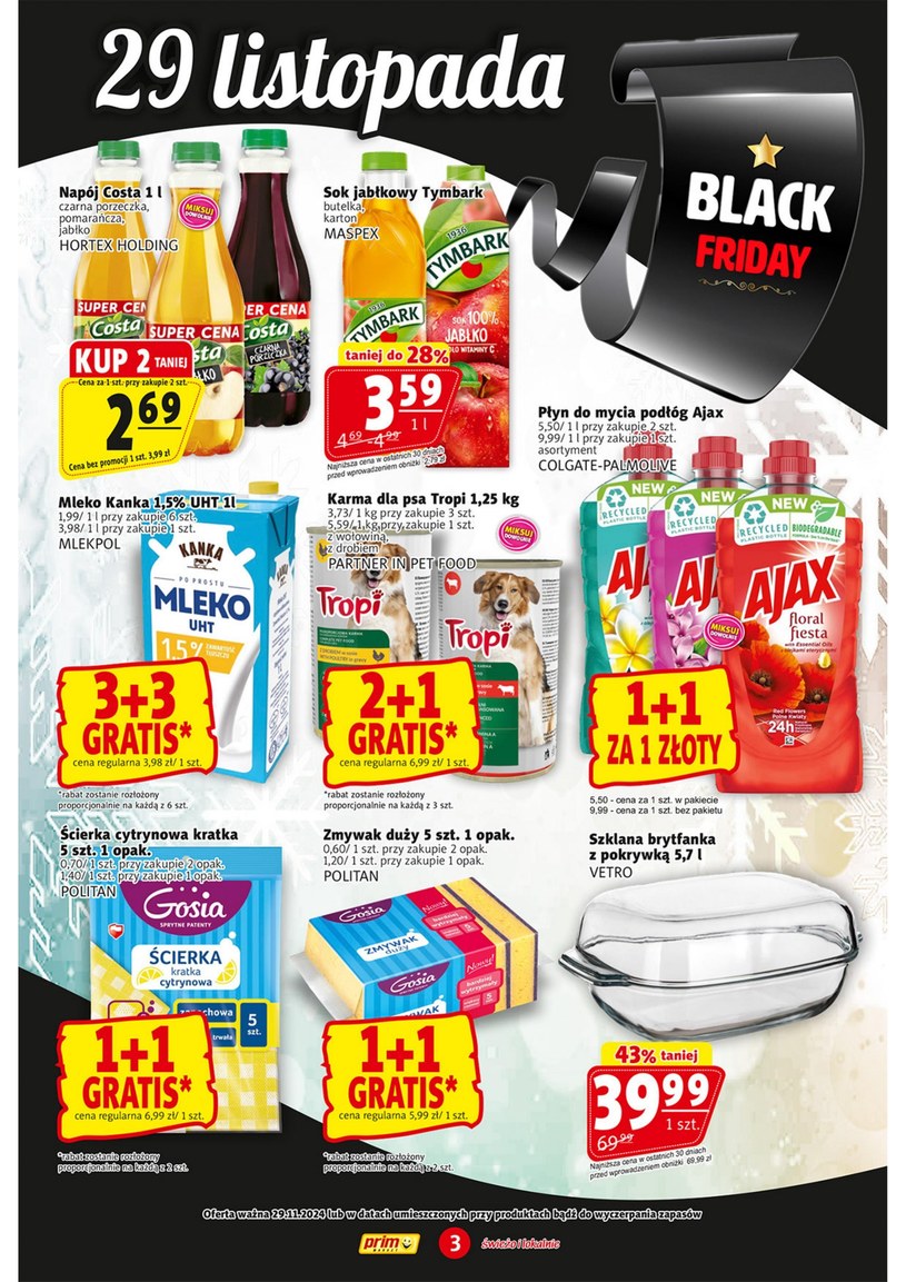 Gazetka: Black friday ze smakiem - Prim Market - strona 3