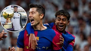 Robert Lewandowski i Lamine Yamal