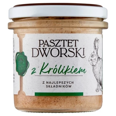 Pasztet Dworski z królikiem 130 g - 1