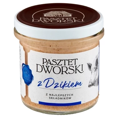 Pasztet Dworski z dzikiem 130 g - 0