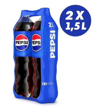 Pepsi-Cola Napój gazowany 3 l (2 x 1,5 l) - 0