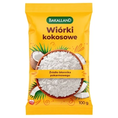 Bakalland Wiórki kokosowe 100 g - 0