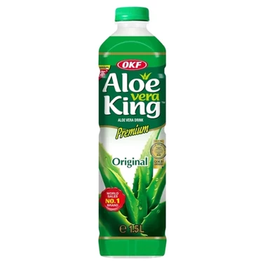 OKF Aloe Vera King Premium Original Napój z aloesu 1,5 l - 0