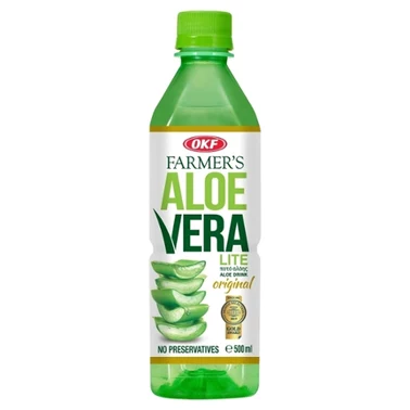 OKF Farmer's Aloe Vera Original Napój z aloesu 500 ml - 0