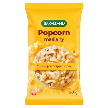 Bakalland Popcorn maślany 90 g - 0