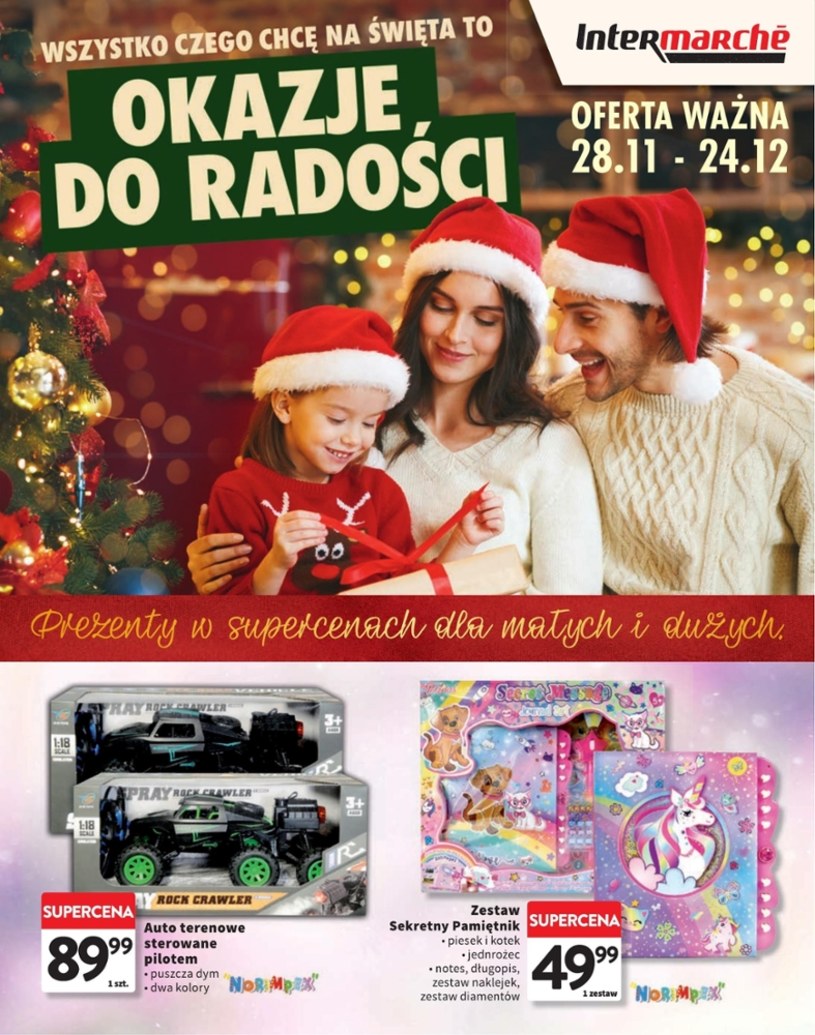 Gazetka promocyjna Intermarche Super - ważna od 28. 11. 2024 do 24. 12. 2024