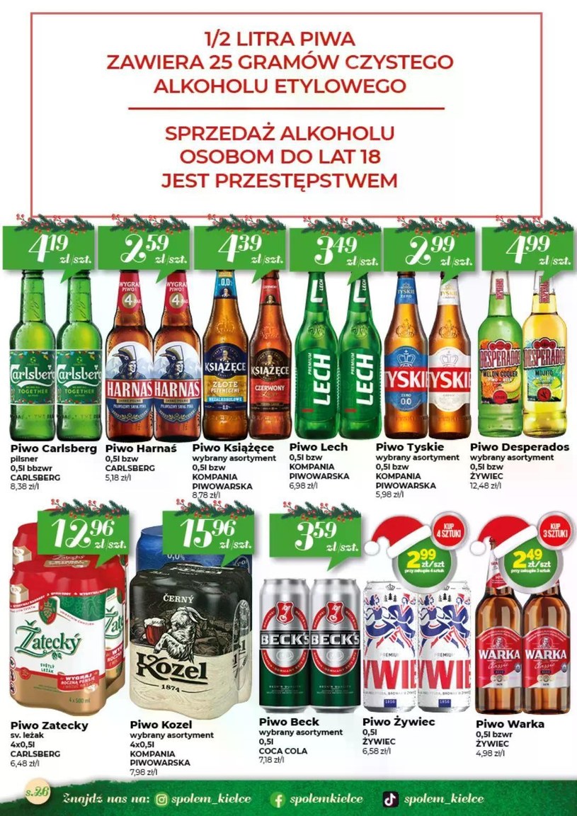 Gazetka: Oferta handlowa Społem Kielce - strona 26