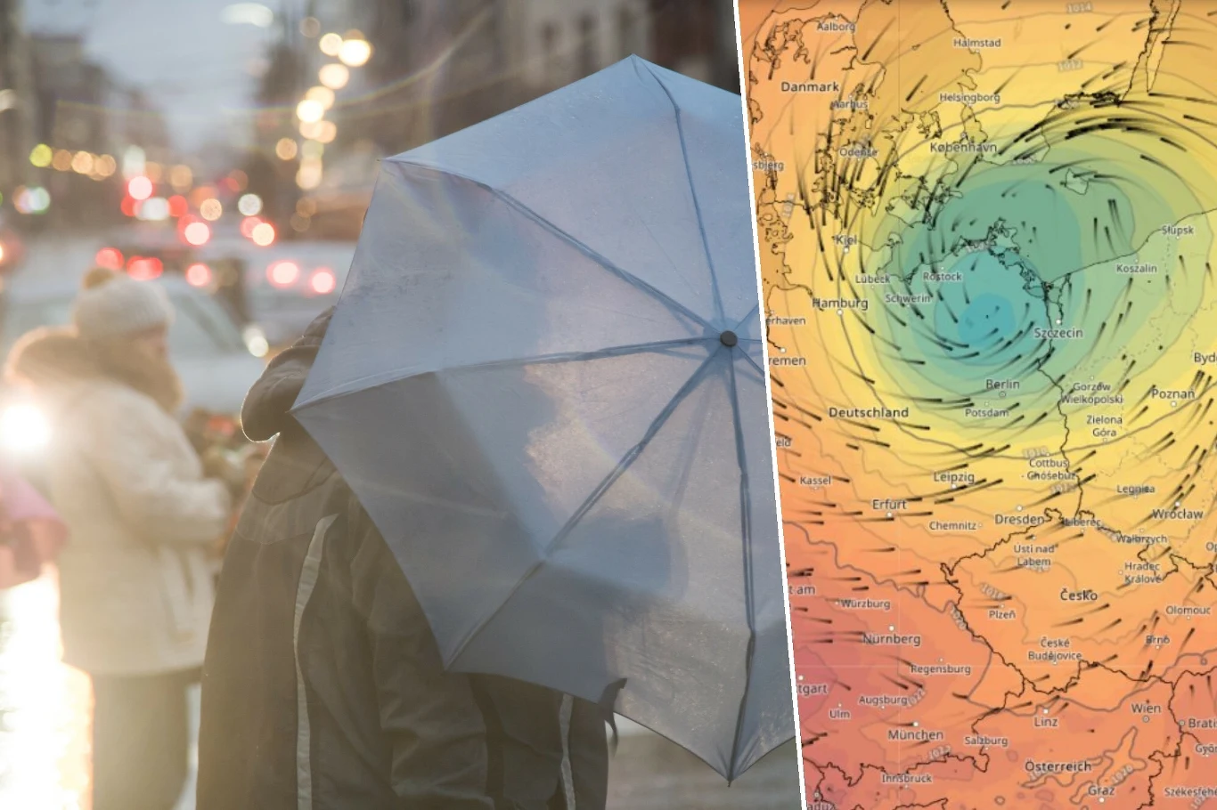 Czwartek będzie deszczowy i wietrzny w wielu miejscach kraju. W górach spadnie również śnieg Czwartek będzie deszczowy i wietrzny w wielu miejscach kraju. W górach spadnie również śnieg