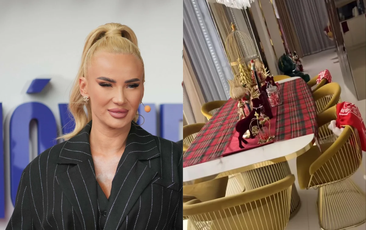 Izabela Macudzińska ozdobiła dom na święta Izabela Macudzińska ozdobiła dom na święta