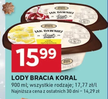 Lody Bracia Koral