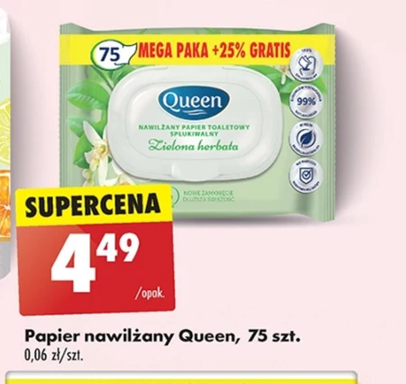 Papier nawilżany Queen