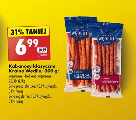 Kabanosy Kraina Wędlin