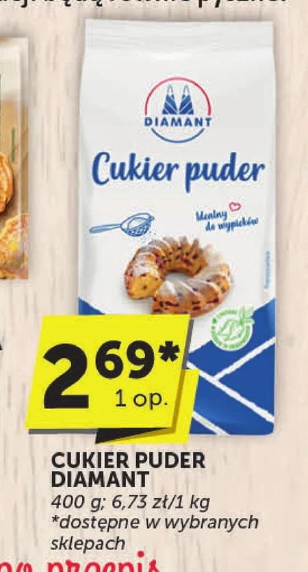 Diamant Cukier puder 400 g