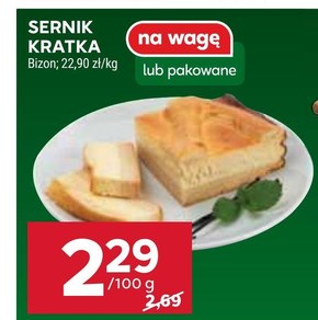 Sernik Bizon niska cena