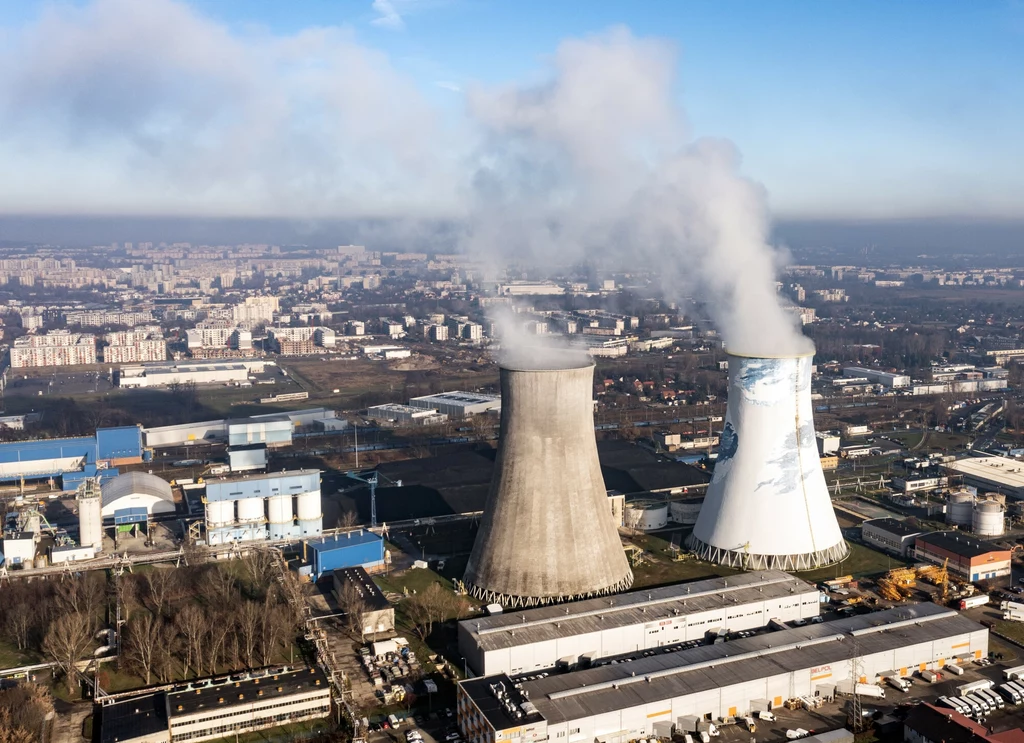 Dekarbonizacja polskiego ciepłownictwa pochłonie miliardy, ale jest niezbędna. Na zdj. Elektrociepłownia Kraków w Łęgu