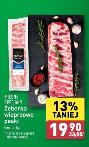 Żeberka wieprzowe niska cena